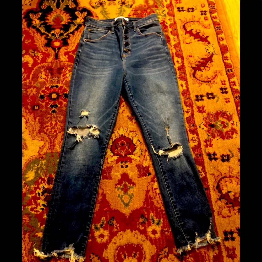 Hi Rise Super Skinny Ankle Curve Love 2/26 Short